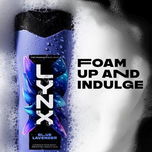 Lynx Blue Lavendar Fine Fragrance Shower Gel Body Wash for Men 400ml - gallery image 3