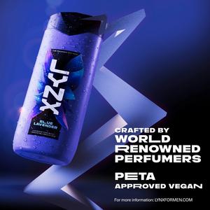 Lynx Blue Lavendar Fine Fragrance Shower Gel Body Wash for Men 400ml - gallery image 5