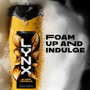Lynx Black Vanilla Fine Fragrance Shower Gel Body Wash for Men 400ml - gallery image 3
