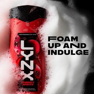 Lynx Cherry Spritz Fine Fragrance Shower Gel Body Wash for Men 400ml - gallery image 3
