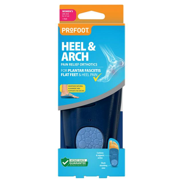 Profoot Womens Heel Arch Pain Relief Orthotics Sainsbury's