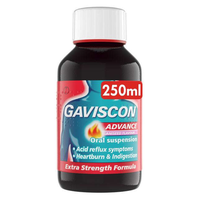 Gaviscon Heartburn & Indigestion Liquid Aniseed 250ml - gallery image 1