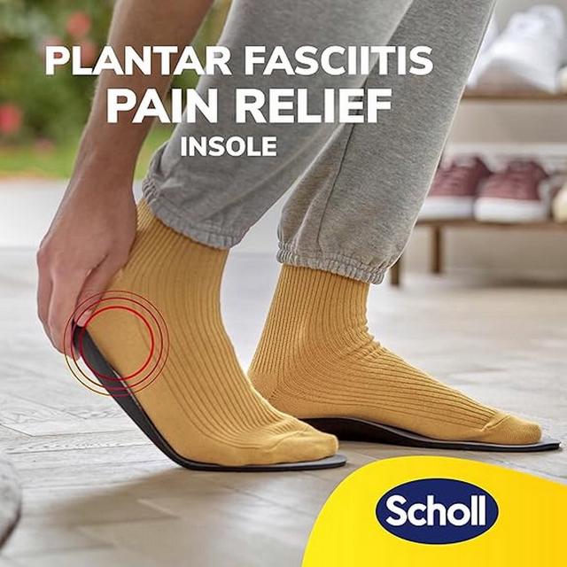 Scholl Balance Orthotics S M L Size 4, 5-6, Plantar Fasciitis