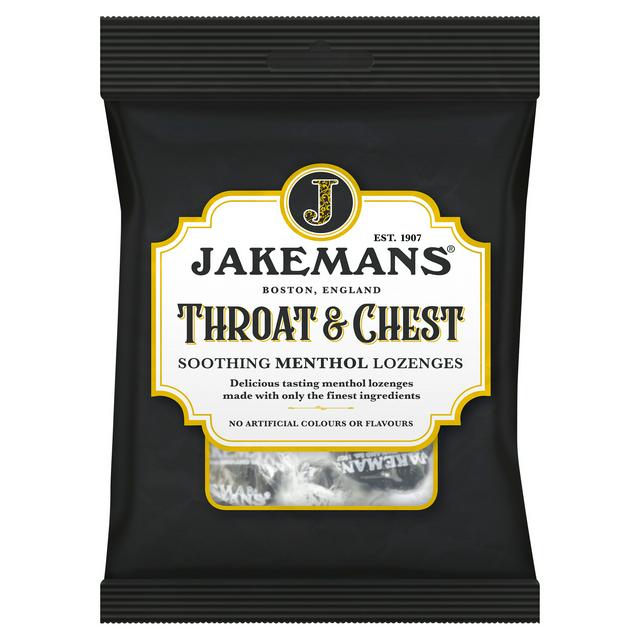 Jakemans Throat & Chest Soothing Menthol Lozenges 160g - gallery image 1