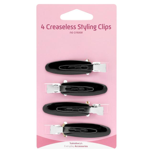Sainsbury's Creaseless Styling Clips x4 - gallery image 1