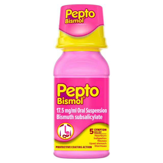 Pepto Bismol For 5 Symptom Stomach Relief 120ml - gallery image 1