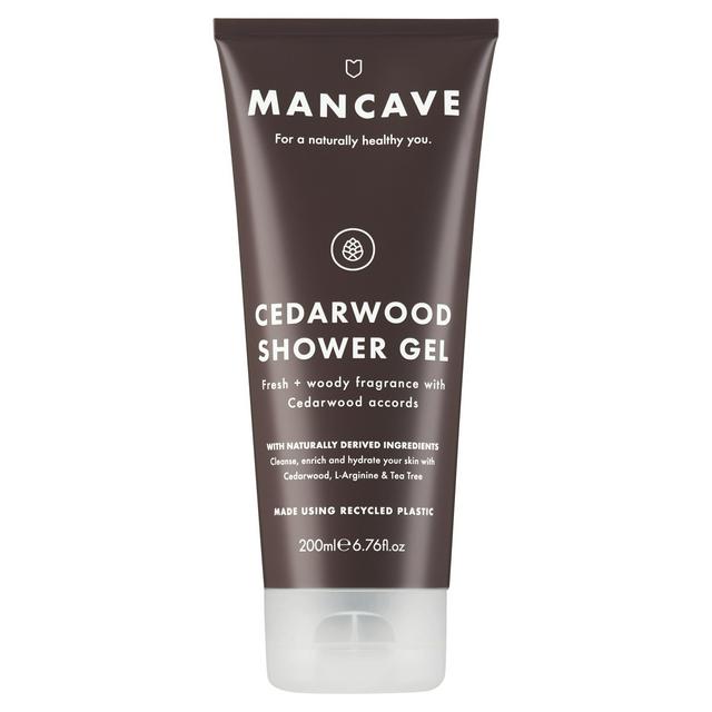 Mancave Cedarwood Shower Gel 200ml