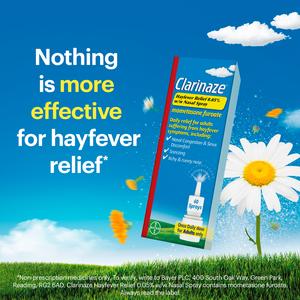 Clarinaze Hayfever Relief 0.05% w/w 60 Nasal Spray 10g - gallery image 5