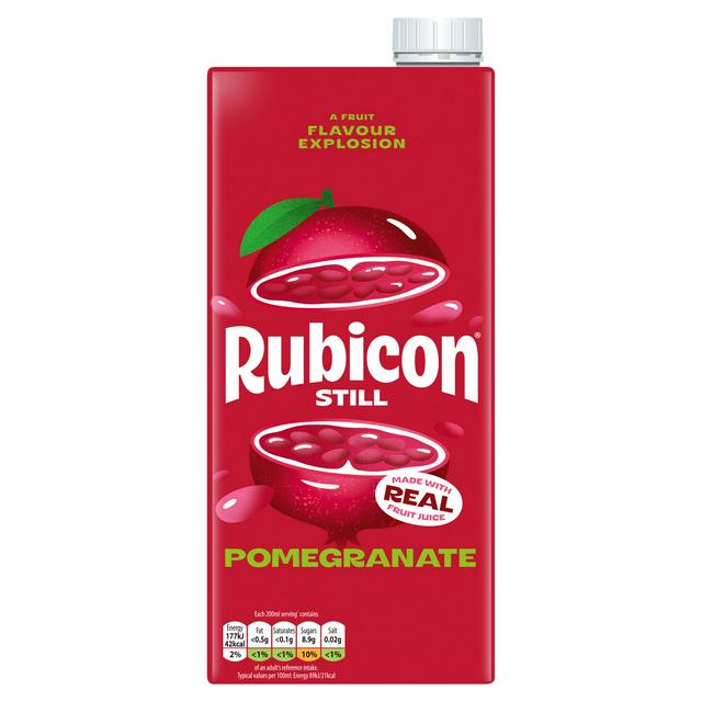 Rubicon 1L Still Pomegranate Juice Drink Carton - gallery image 1