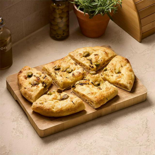 Occasions by Sainsburys Sainsbury's Olive & Rosemary Focaccia, Taste the Difference 430g