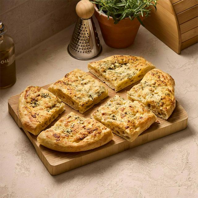 Occasions by Sainsburys Sainsbury's Garlic Butter & Pecorino Focaccia, Taste the Difference 460g