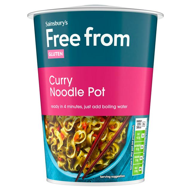 Sainsburys Sainsbury's Free From Curry Noodle Pot 74g