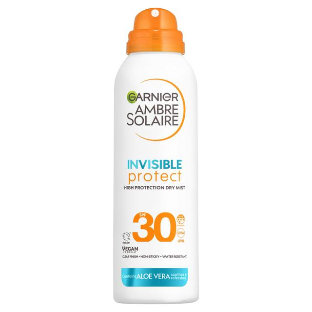 Garnier Ambre Solaire 150ml SPF 30 Invisible Sun Cream Mist - gallery image 1