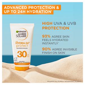 Garnier Ambre Solaire 50ml SPF 30 Hydra Sun Cream Lotion - gallery image 2