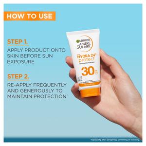 Garnier Ambre Solaire 50ml SPF 30 Hydra Sun Cream Lotion - gallery image 5