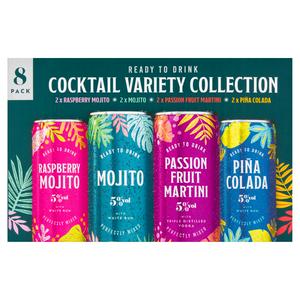 Sainsbury's Cocktail Variety Collection 8 x 250ml
