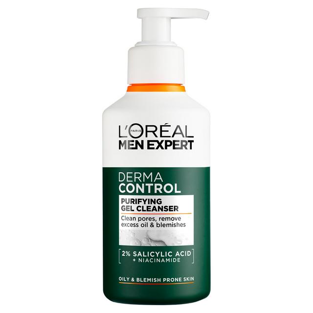 L'Oréal Men Expert Derma Control Cleansing Gel 260ML - gallery image 1