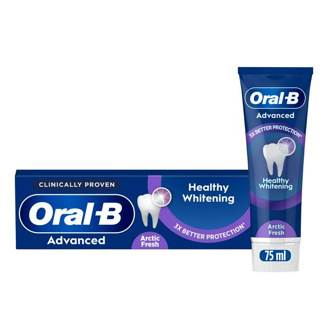 Oral-B Advanced Healthy Whitening Toothpaste 75ml