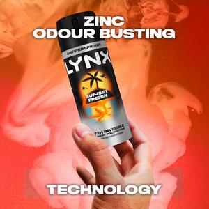 Lynx Sunset Fresh 72h Antiperspirant Deodorant for Men 150ml - gallery image 3