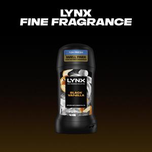 Lynx Black Vanilla 72h Fine Fragrance Antiperspirant Deodorant Stick for Men 50ml - gallery image 2