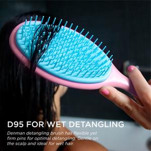 Denman D95 the Wet Detangler Pink Crush - gallery image 6