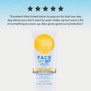 Bondi Sands Face SPF 50+ Fragrance Free Tinted Matte Sunscreen Lotion 75ml - gallery image 5