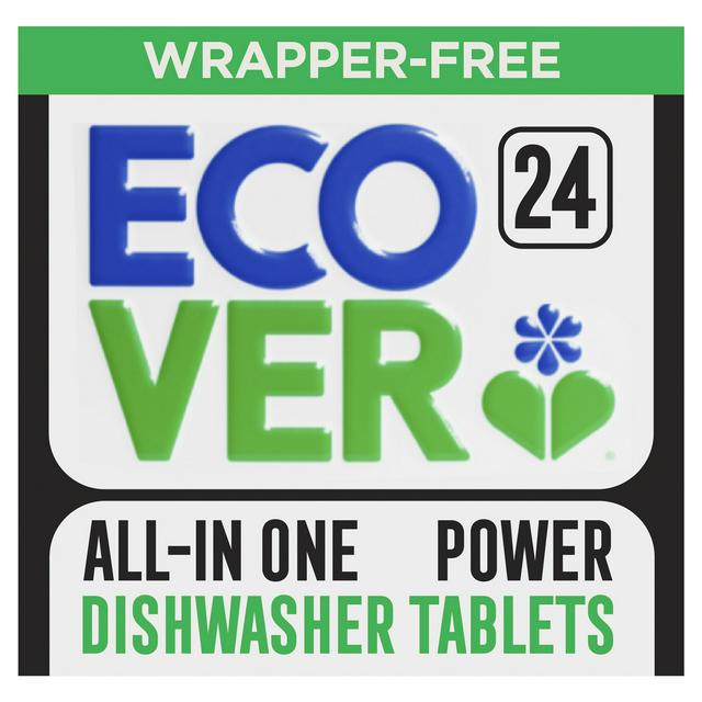 Ecover All-in-One Power Dishwasher Tablets x24 0.42kg