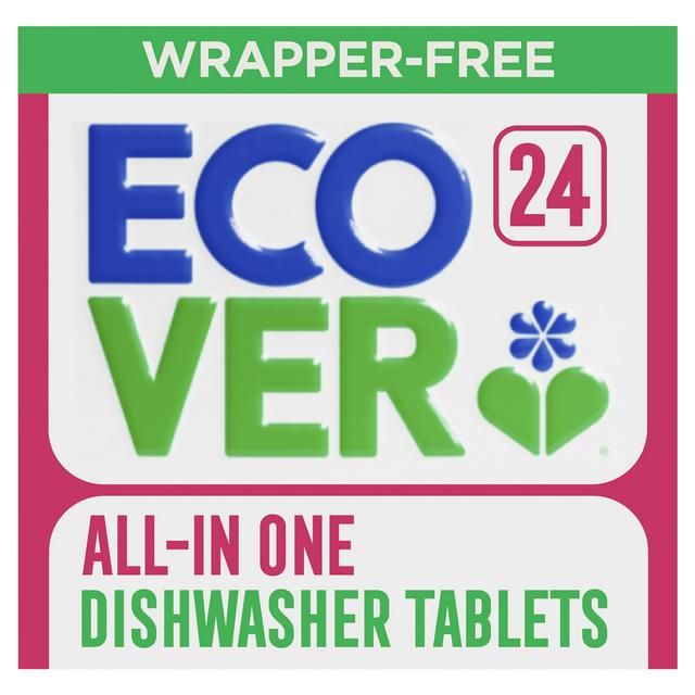 Ecover All-in-One Dishwasher Tablets x24 0.42kg