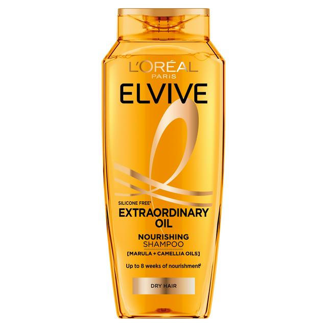 L'Oréal Paris Elvive Extraordinary Oil Nourishing Shampoo for Dry Hair 400ml - gallery image 1