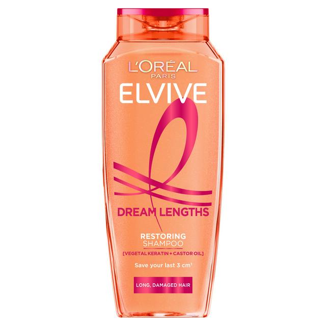 L'Oréal Paris Elvive Dream Lengths Restoring Shampoo for Long Hair 250ml - gallery image 1