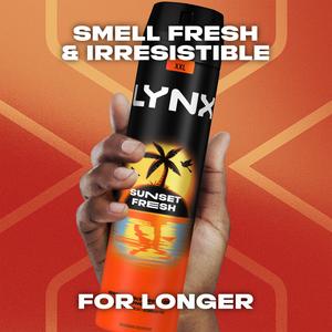 Lynx Sunset Fresh 48h Deodorant Body Spray for Men 250ml - gallery image 2
