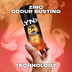 Lynx Sunset Fresh 48h Deodorant Body Spray for Men 150ml - gallery image 3