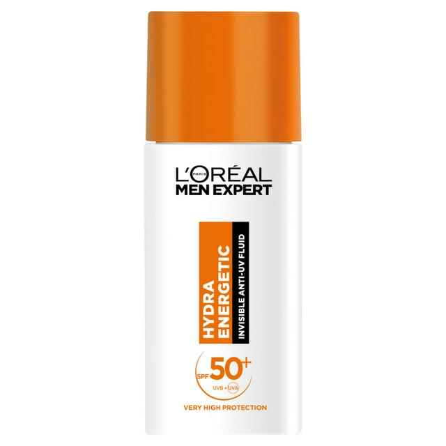 L'Oréal Paris Men Expert Hydra Energetic Daily SPF 50+ Invisible Fluid 50ml - gallery image 1