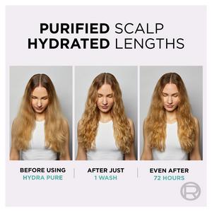 L'Oréal Paris Elvive Hydra Pure 72H Purifying Shampoo for Oily Scalp & Dehydrated Lengths 250ml - gallery image 5
