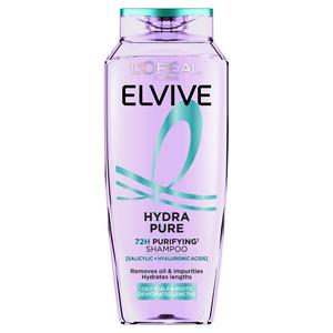 L’Oréal Paris Elvive Hydra Pure 72H Purifying Shampoo for Oi...