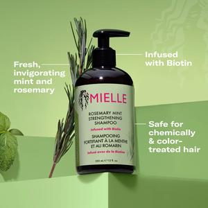Mielle Rosemary Mint Strengthening Shampoo 355ml - gallery image 6