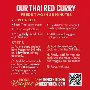 Ice Kitchen Thai Red Curry Paste 2 x 77g - gallery image 3