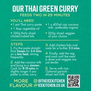 Ice Kitchen Thai Green Curry Paste 2 x 77g - gallery image 3