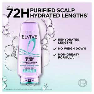 L'Oréal Paris Elvive Hydra Pure 72hr Rehydrating Conditioner 300ml - gallery image 2