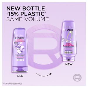 L'Oréal Paris Elvive Hydra Hyaluronic Moisture Locking Conditioner for Dry & Dehydrated Hair 200ml - gallery image 2