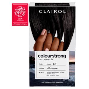 Clairol Colour Strong Black 1.0 Permanent Hair Dye - gallery image 2