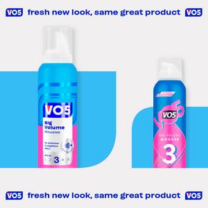 VO5 Hair Mousse Big Volume 200ml - gallery image 5