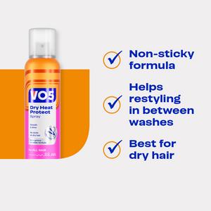 VO5 Dry Heat Protect Spray 200ml - gallery image 3