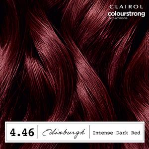 Clairol Colour Strong Intense Dark Red 4.46 Permanent Hair Dye - gallery image 5