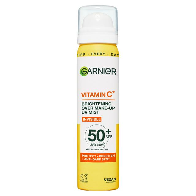 Garnier Skin Active Vitamin C Over Make-up UV Mist Invisible SPF50+ 75ml