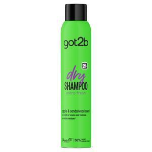got2b Dry Shampoo Extra Fresh Scent Instant Refresh 200ml