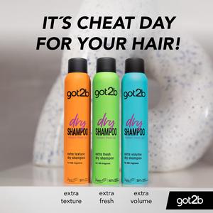 got2b Dry Shampoo Extra Volume Instant Refresh 200ml - gallery image 6