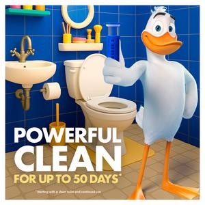 Duck Toilet Fresh Discs Toilet Cleaner Holder & Refill Marine 36ml - gallery image 5