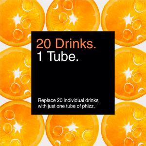 Phizz Daily Energy 20 x Orange, Hydration, Caffeine, Electrolytes & Vitamins Effervescent Tablets - gallery image 6