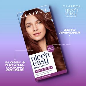 Clairol Nice'N Easy Tone+Gloss Mahogany 550/81 Semi Permanent Hair Dye - gallery image 6